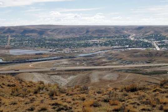 The eastern half of Green River.