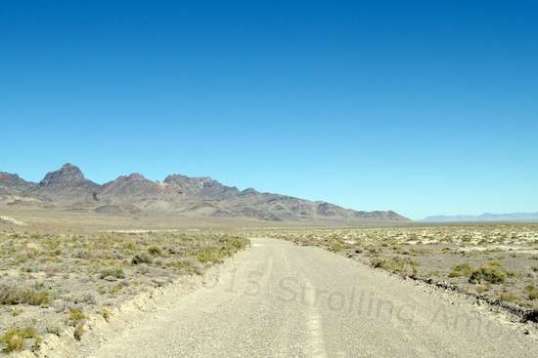 Being used to limited-length trails, my thoughts here were, "Wow, this thing just keeps on going!" The trail has to wend its way around to the right of the mountain ahead.