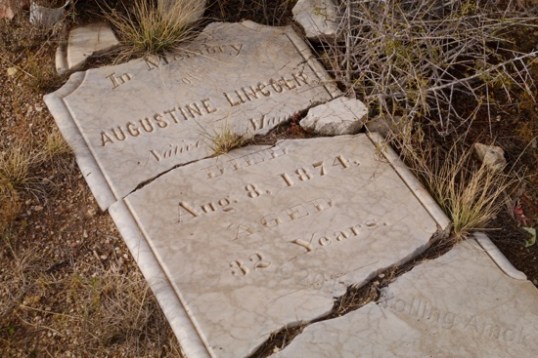 Augustine Lincoln came in from Maine and died here in 1874 at the age of 32. That age leads me to wordings about marital status and family, since out here, loss of the breadwinner could cascade misfortune among them.