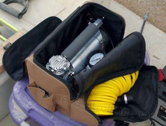 Sized generously enough that components can easily be placed back inside, there is no battle in putting the pump back in storage.