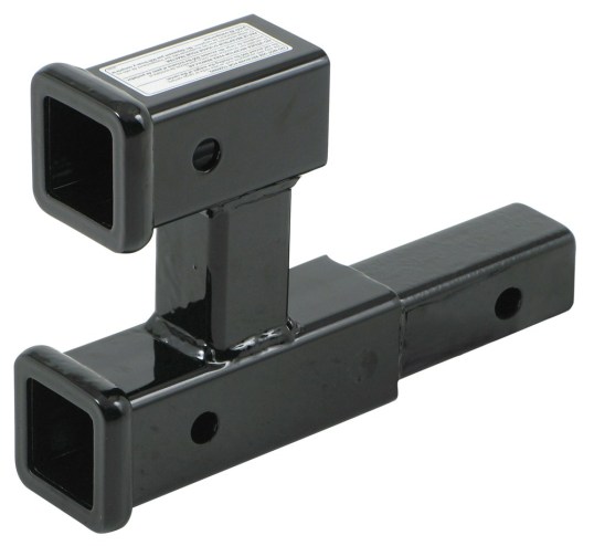 This Curt adapter is made to add something like a bike rack to your towing rig.