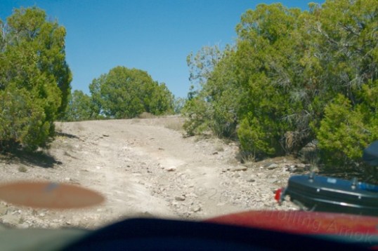 Being from suburbia, I keep thinking, "They ought to fix this!" for every single feature. Then, there's reality. Trails are just that, and MAYBE they'll do something when the Rangers' 4WD pickups can't make it through. That might be awhile yet...