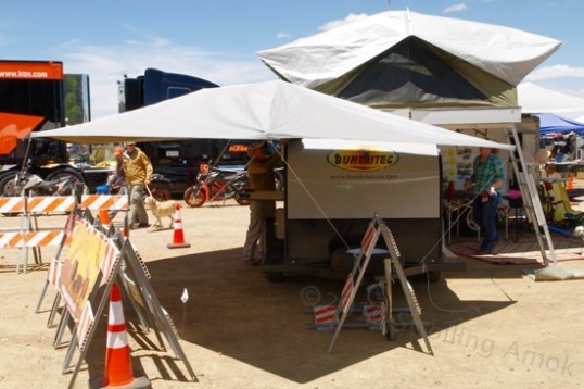 Bundutec USA offers 270-degree awnings, tents, and now their own Hallmark-style pop-up truck camper.