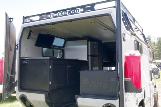 A look inside shows they put all that width to use.