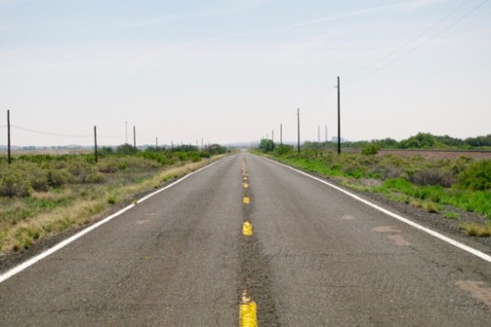 Heading toward Joseph City, where 66 becomes Main Street.