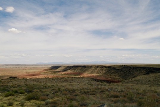 Now heading away from I-40 and toward Los Lunas, I pulled over to admire this. Hurrying to make time, Interstate style, suddenly doesn't make much sense.