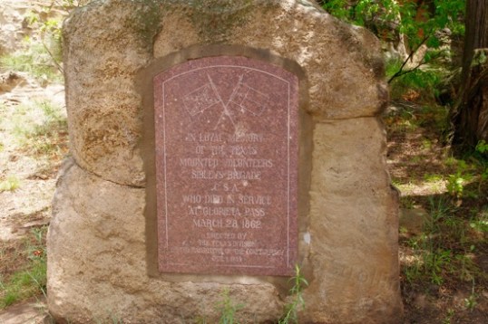 This one was put up in 1939 by the Texas Division of the United Daughters of the Confederacy.