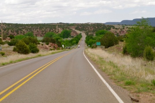 The Mother Road, which follows the terrain instead of taking the railroad approach.