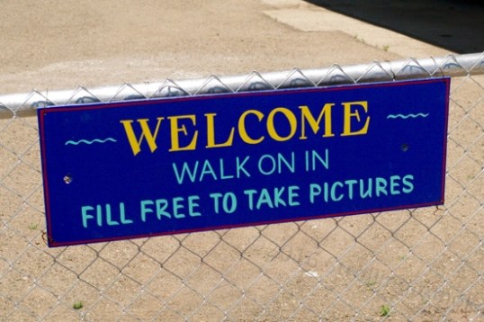 Error? Intentional? Two signs were like this.