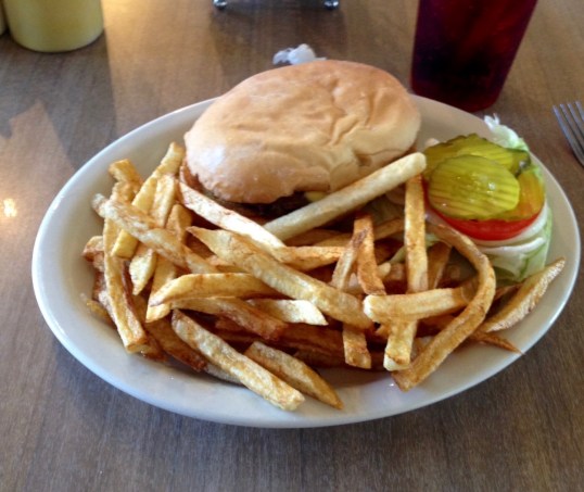 Once you shovel the fixin's under the meat, a new experience awaits.