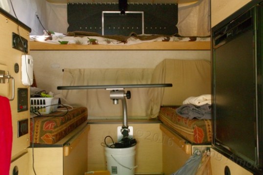 Could'a used a wider lens on this - which I don''t have. Anyway, the Grandby front dinette model.