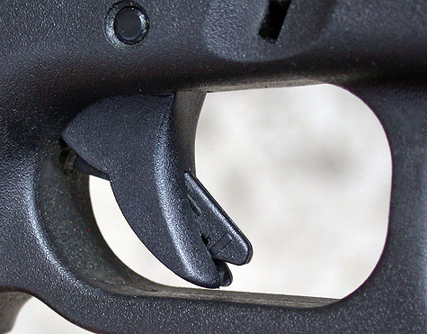 The Glock trigger, with integral safety.