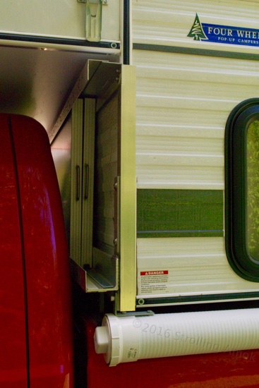 Well, the ground panel storage rack has done its job commendably. It's only too bad that I haven't had the opportunity to yank panels in and out to get more power.